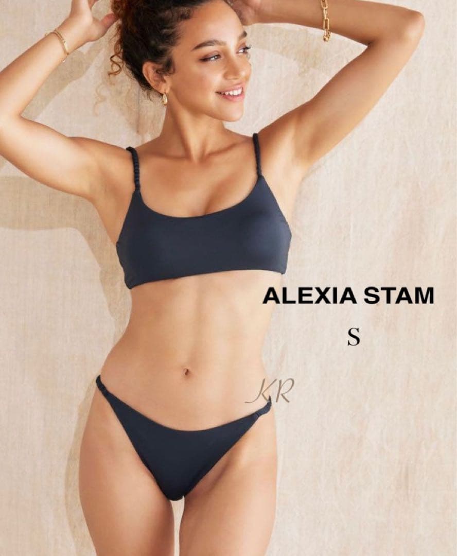★ ALEXIA STAM ★ ボトムス Jenny クシュ紐BTM Sサイズ