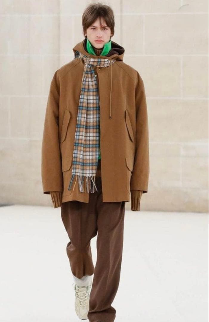 AURALEE 　WASHED HEAVY CANVAS LINER COAT