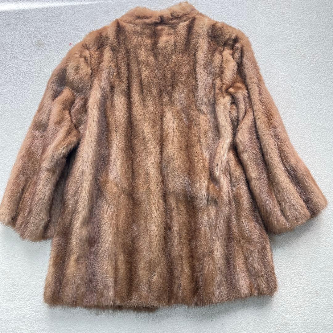 毛皮 リアルファー MINK ミンク パステルミンク コート 11号