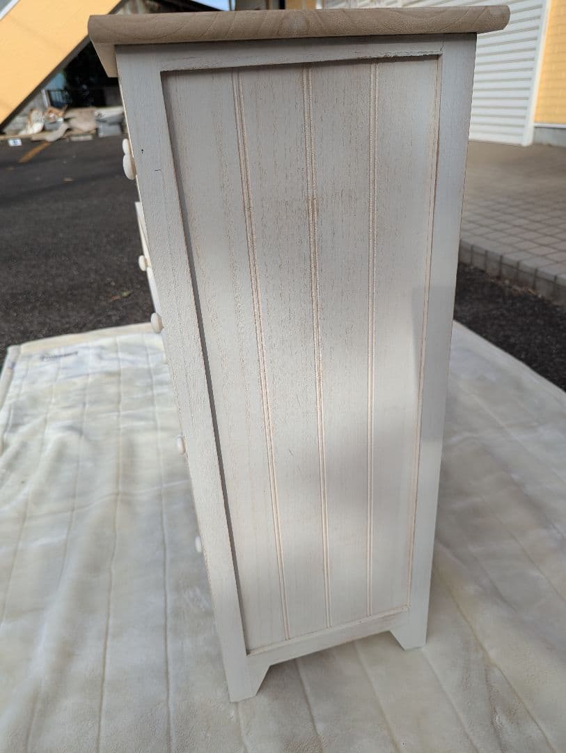 n*3様 アンティーク調　フレンチカントリーチェスト 天然木チェスト