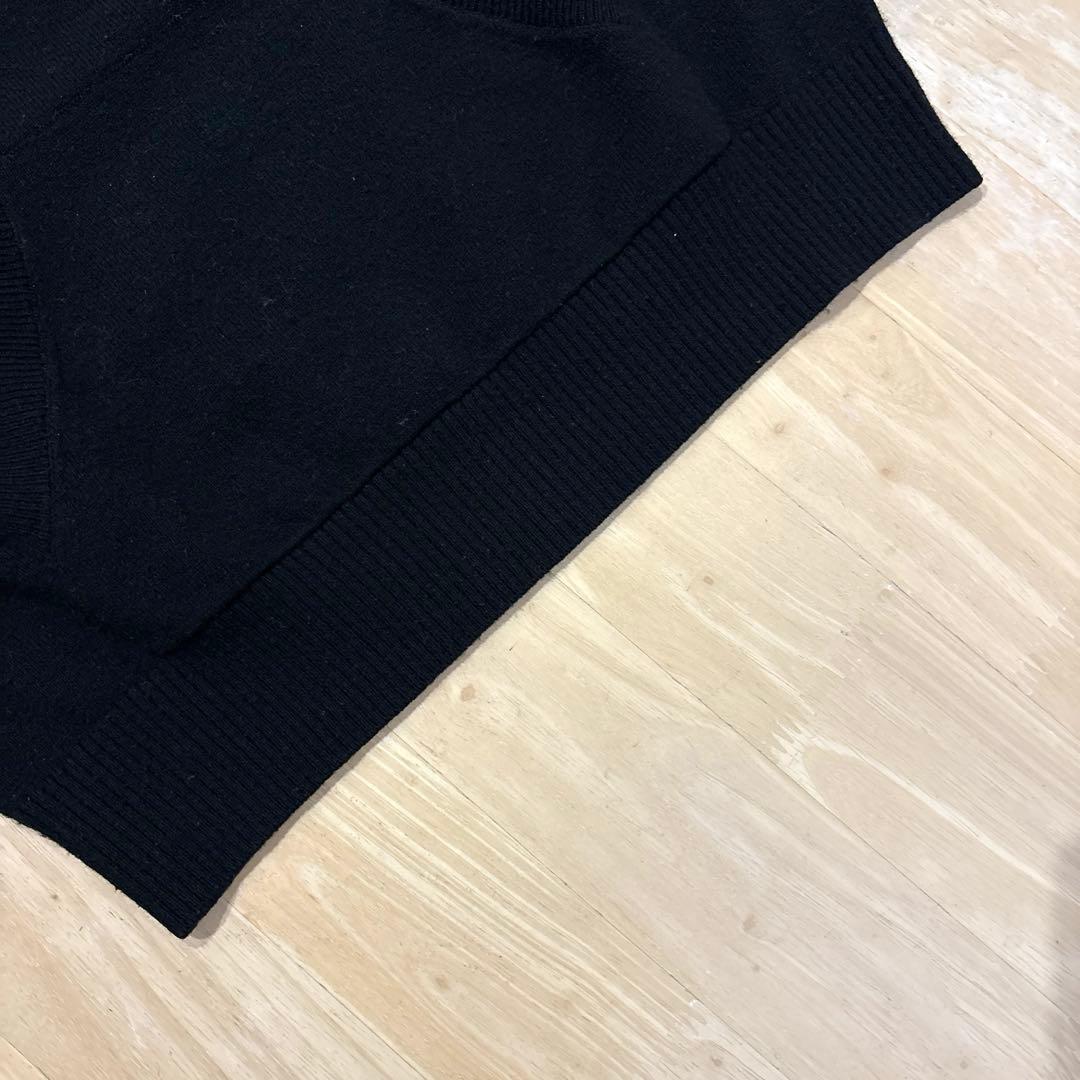 パーリーゲイツ☆カシミヤ混ニット フード付きニット パーカーニット ニコちゃん