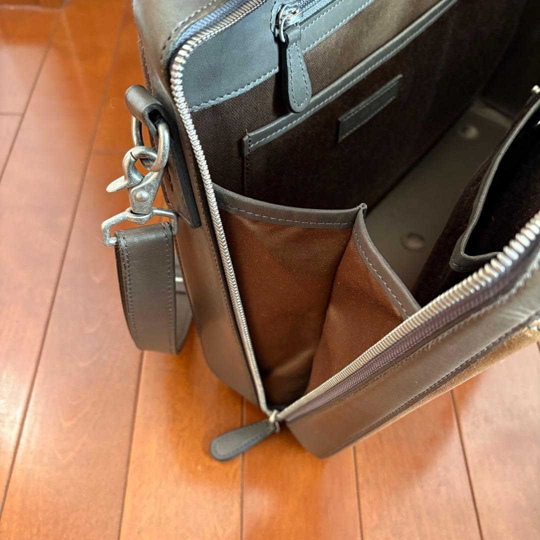 SOMES SADDLE ビジネスバッグ 本革 A4 自立 2way
