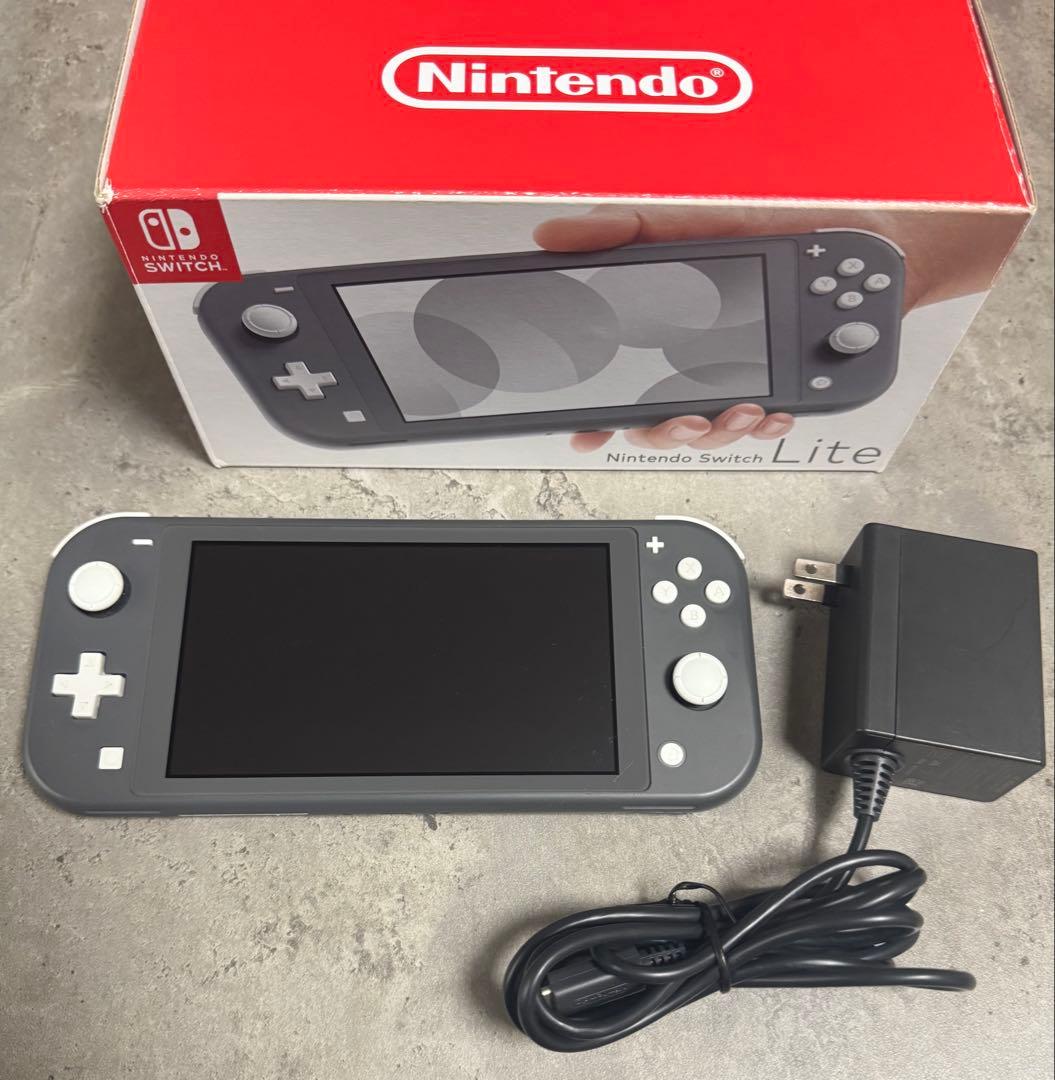 完動品 Nintendo Switch Lite グレー 動作確認済み