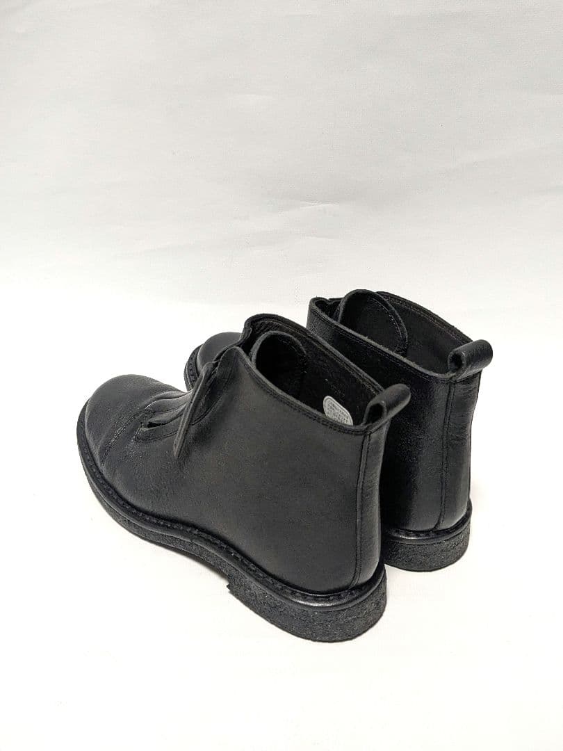 SAYA サイド ジップ ブーツ 24cm ブラック