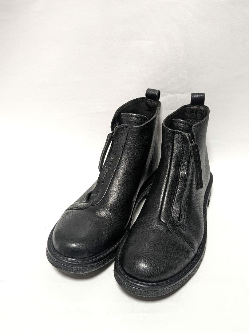 SAYA サイド ジップ ブーツ 24cm ブラック