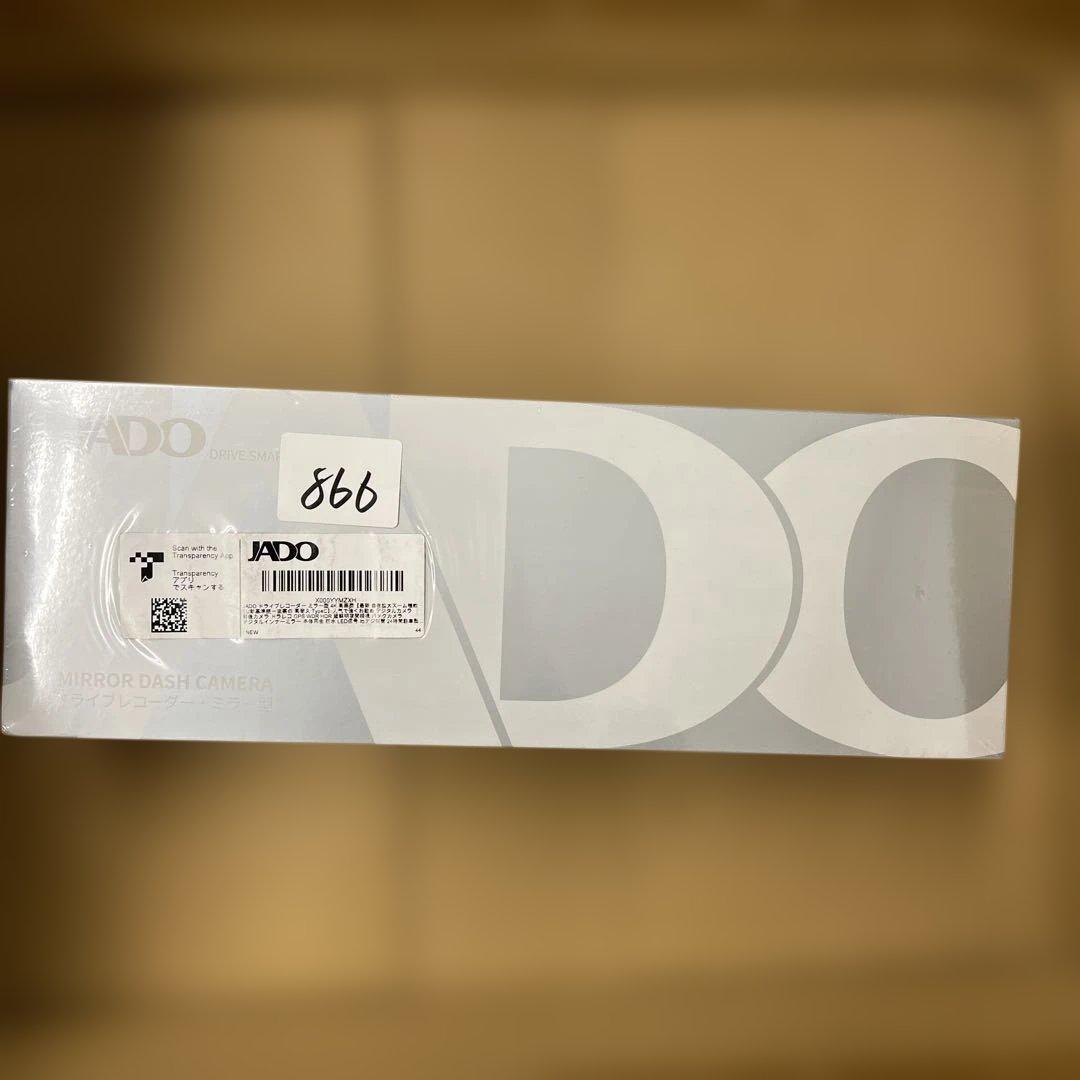 866 JADO ドライブレコーダー ミラー型 4K 未開封