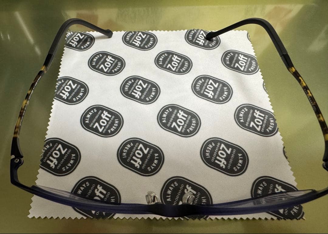 ✴︎美品✴︎ Zoff SMART オシャレなメガネ(度あり) 黒•茶