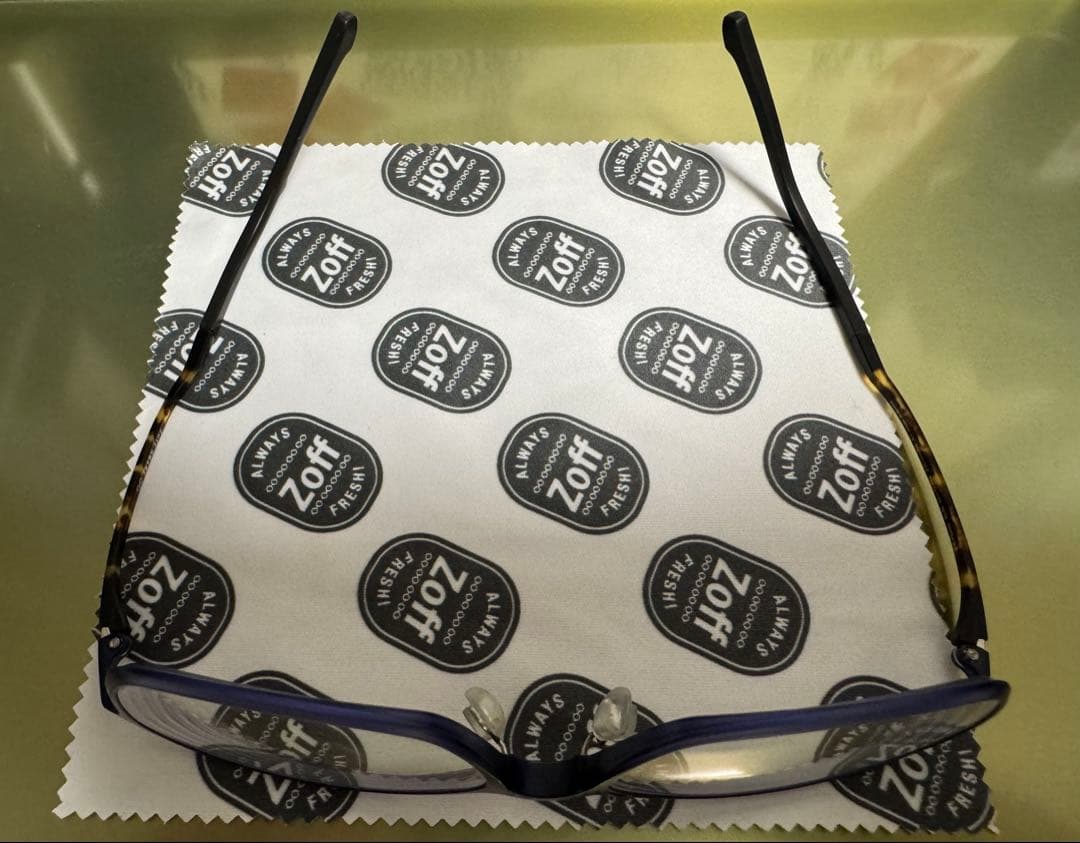 ✴︎美品✴︎ Zoff SMART オシャレなメガネ(度あり) 黒•茶