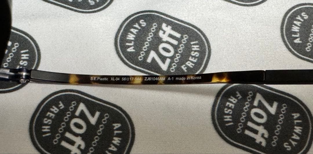 ✴︎美品✴︎ Zoff SMART オシャレなメガネ(度あり) 黒•茶