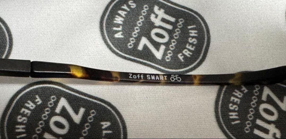 ✴︎美品✴︎ Zoff SMART オシャレなメガネ(度あり) 黒•茶