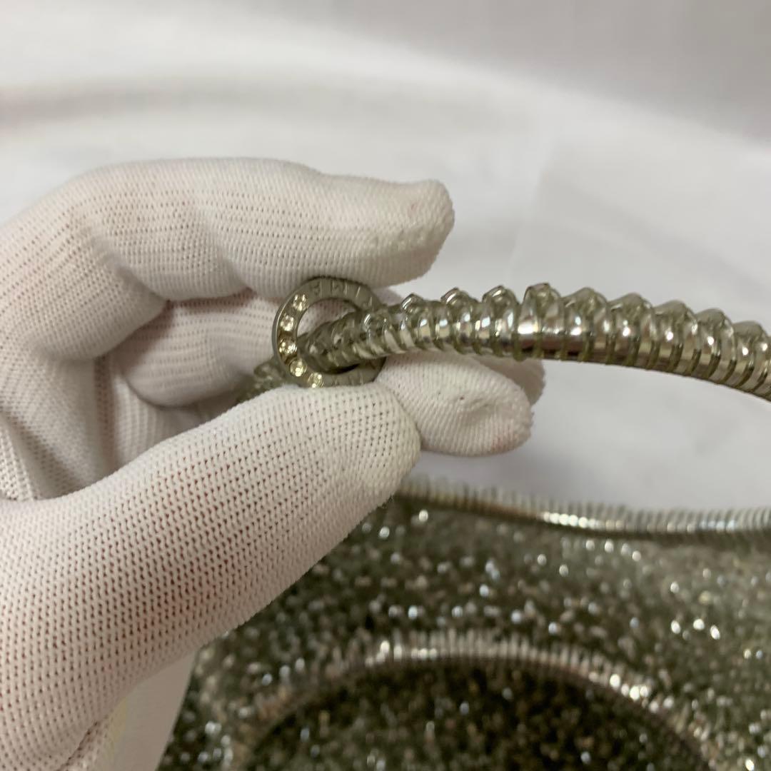 アンテプリマ美品希少シルバー ビーズ ハンドバッグ