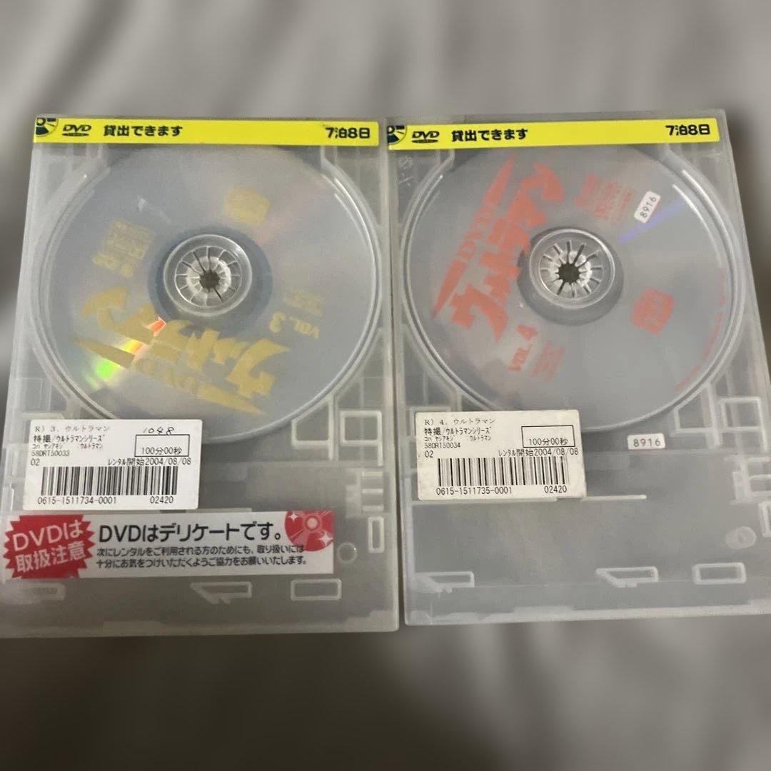 S*N様 レンタル落ち！ウルトラマン DVD 全10巻セット！