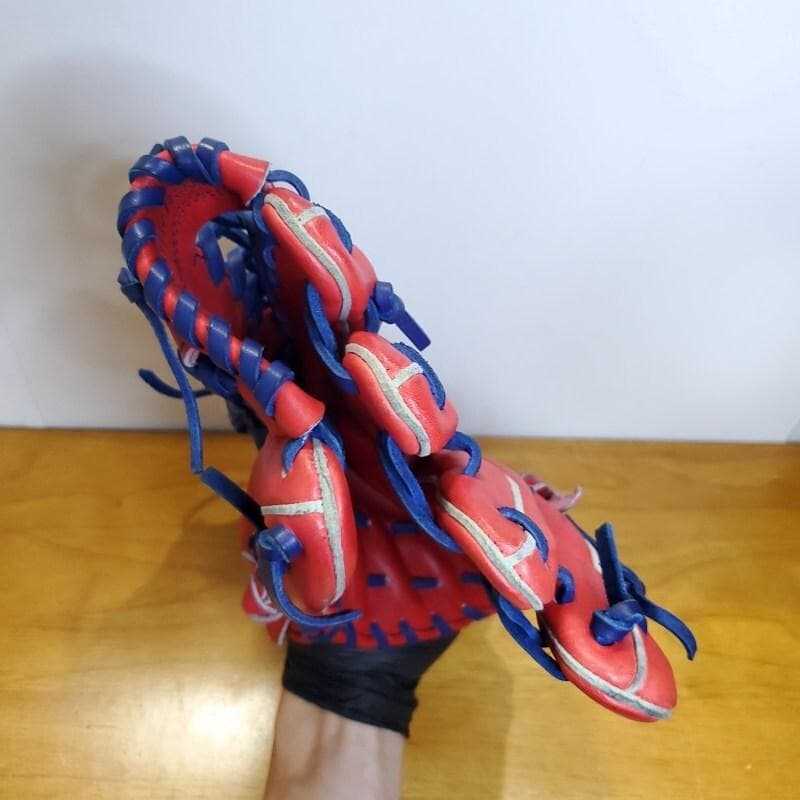 アディダス ADIDAS グラフィックレザー 限定モデル 美品 軟式グローブ