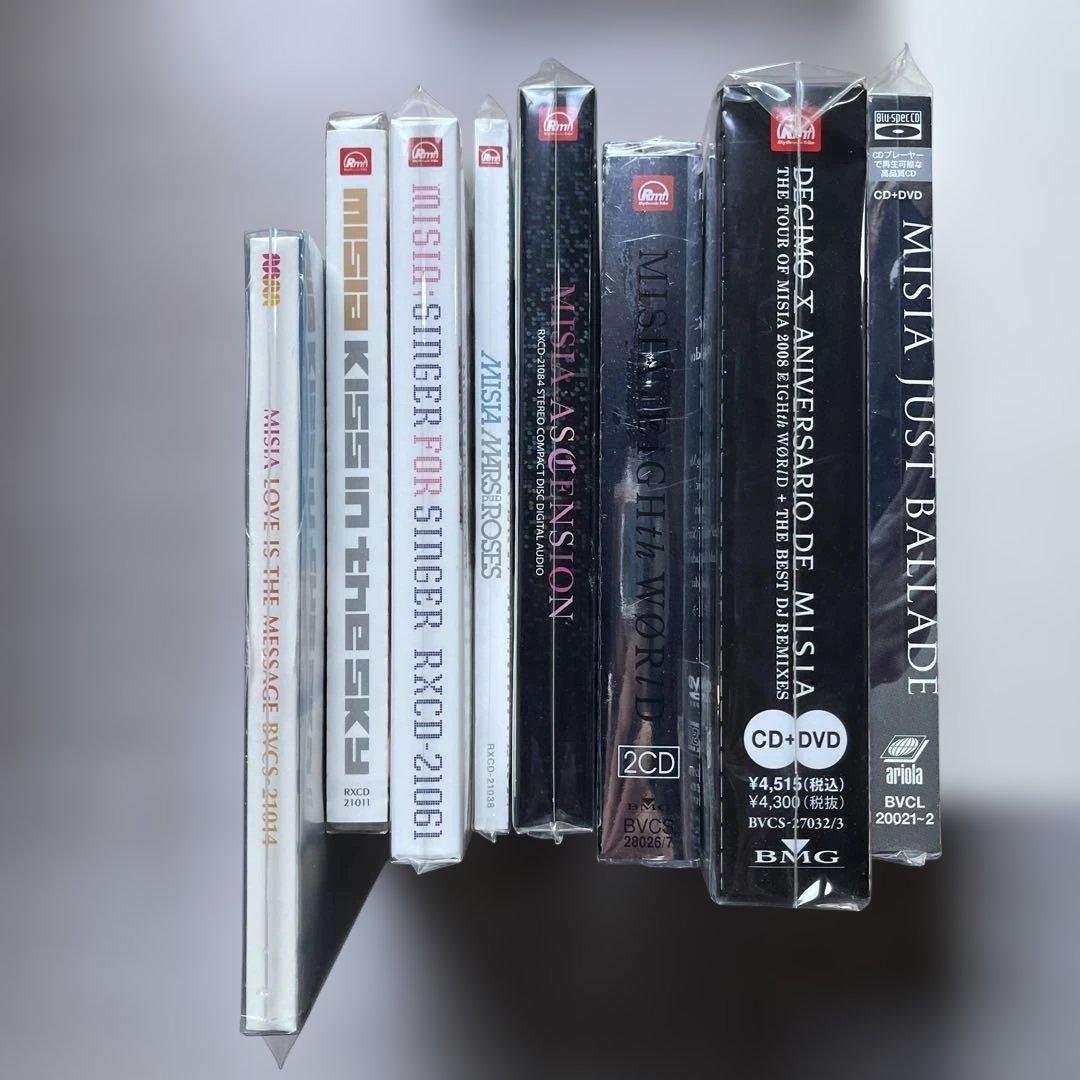 MISIA CDアルバム8枚(未開封品7枚、美品中古品１枚)セット