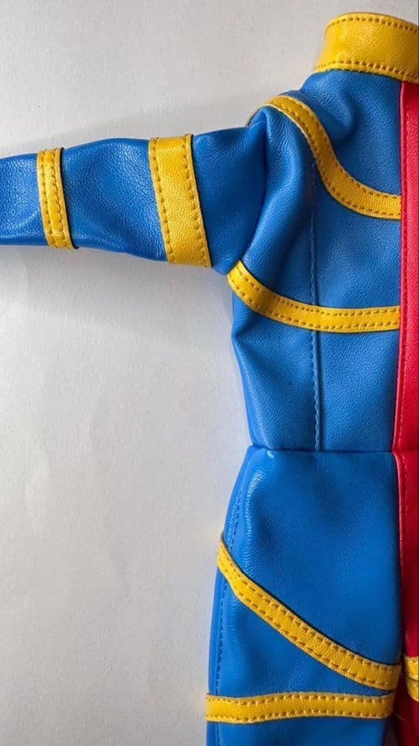 超高精密 ＲＡＨ人造人間キカイダー 1/6 用 自作着せ替え合皮スーツ