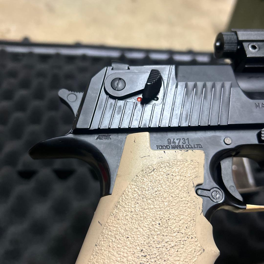 け*パ様 東京マルイ ガスガン レール付き　デザートイーグル　50AE 10イン