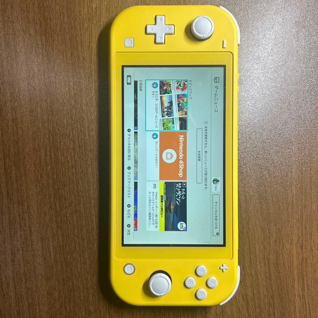 【動作確認済み】Nintendo Switch Lite イエロー 本体