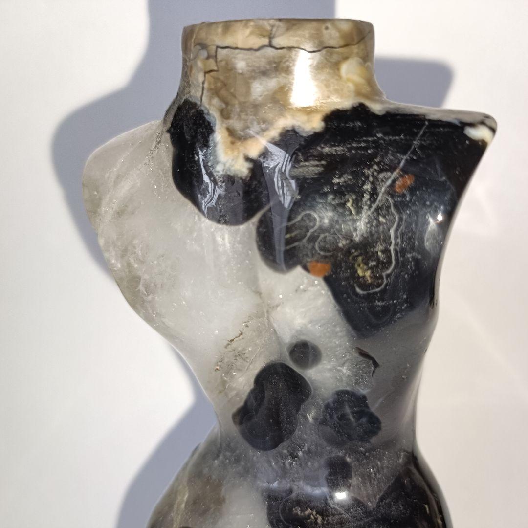 BIG　ボルケーノアゲート　火山瑪瑙　女体　モデル　裸婦像　天然石　置物