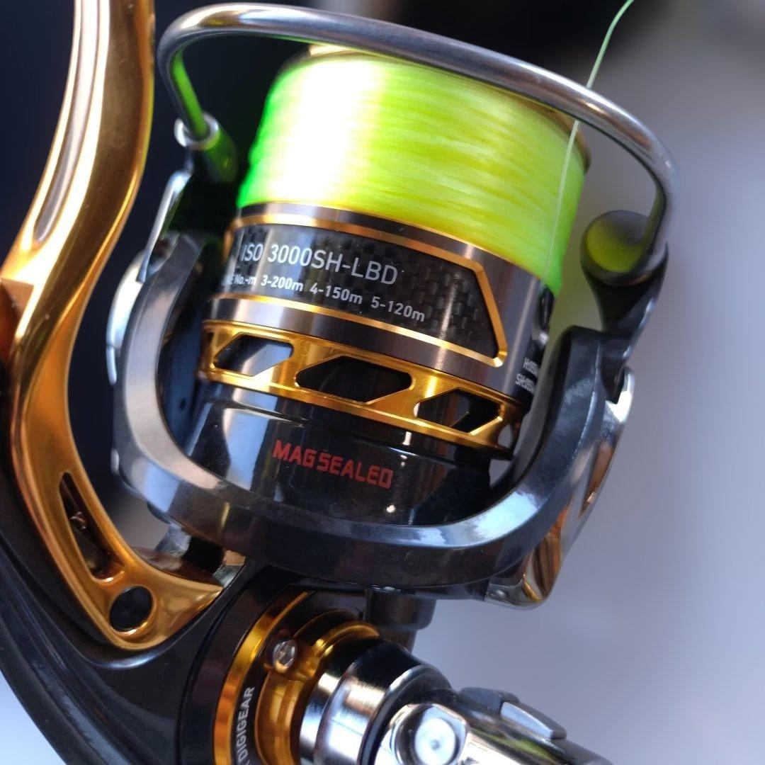 DAIWA 15トーナメント ISO 3000SH-LBD 未使用スプール付き