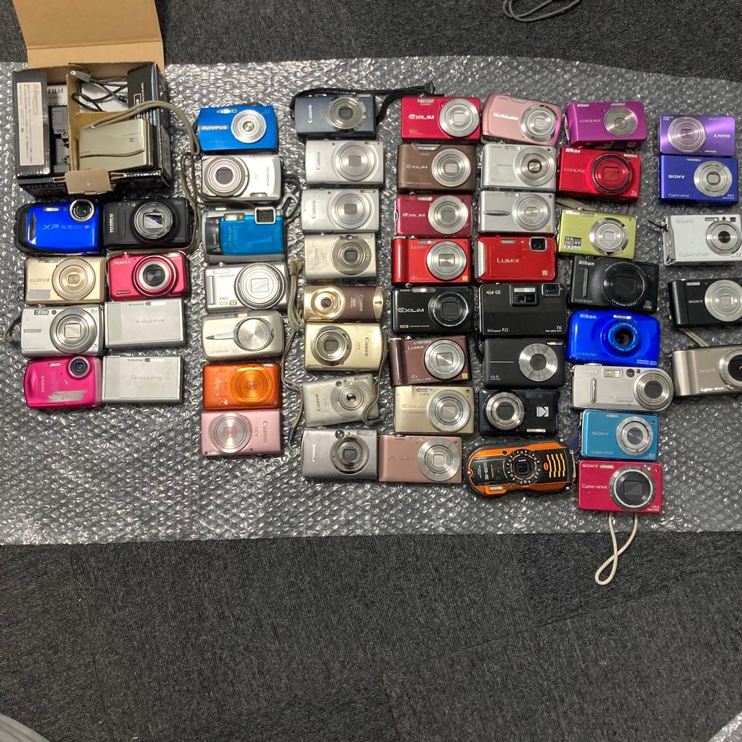 デジタルカメラ53台ジャンクセット