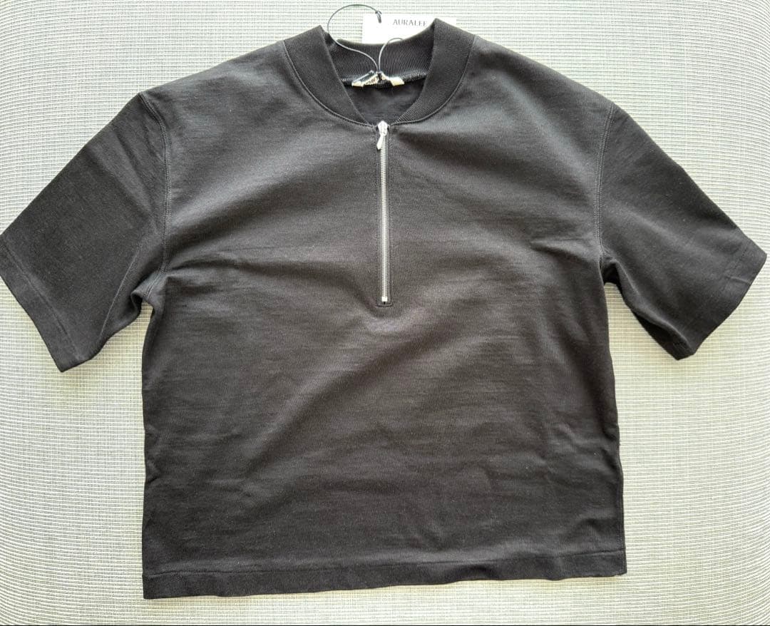 専用AURALEE 2025SS ジップT PLAITING HALFZIP