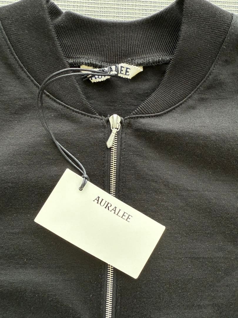 専用AURALEE 2025SS ジップT PLAITING HALFZIP