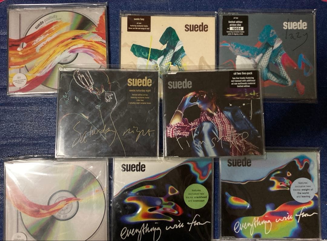 Suede スウェード　シングル CDコレクション 8枚セット　洋楽　輸入盤