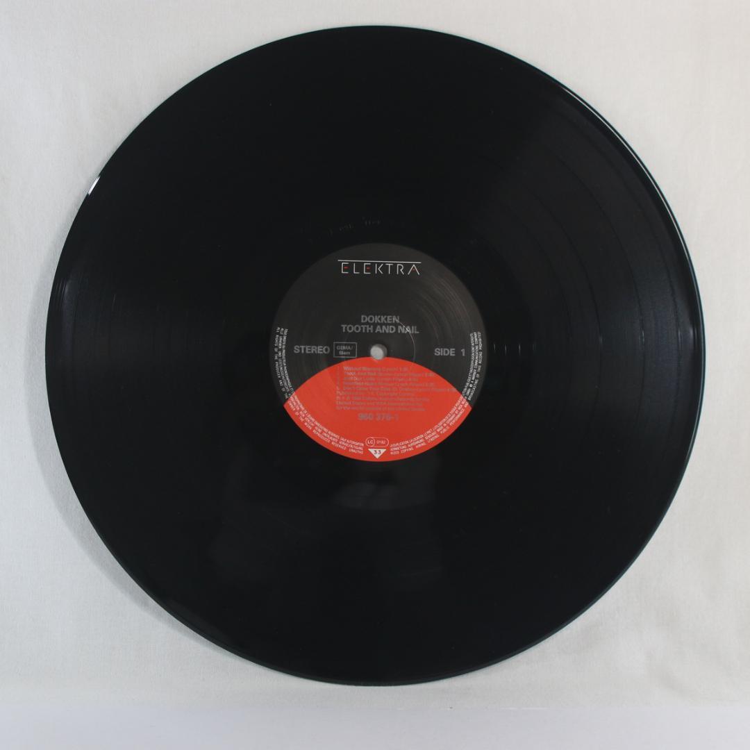 独LP Dokken Tooth And Nail ドイツオリジナル 初回プレス