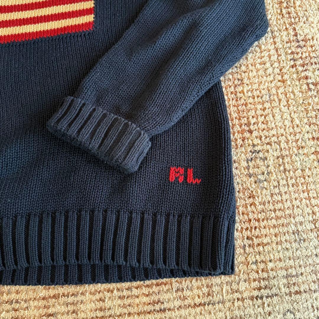 Polo by Ralph Lauren ネイビーセーター XL 90s