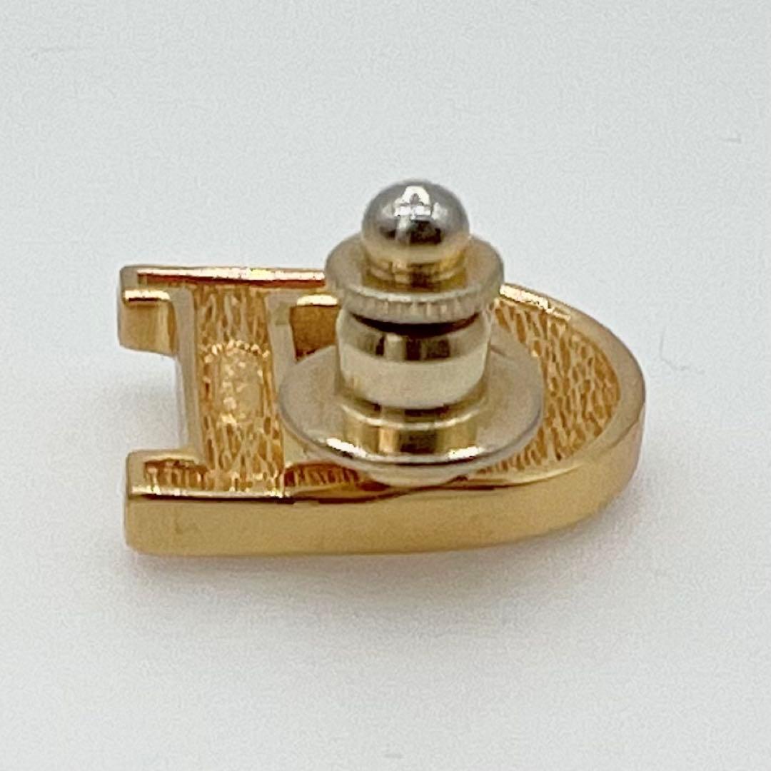 クリスチャン ディオール ピンブローチ 蜂 ビー Dロゴ ゴールド 刻印