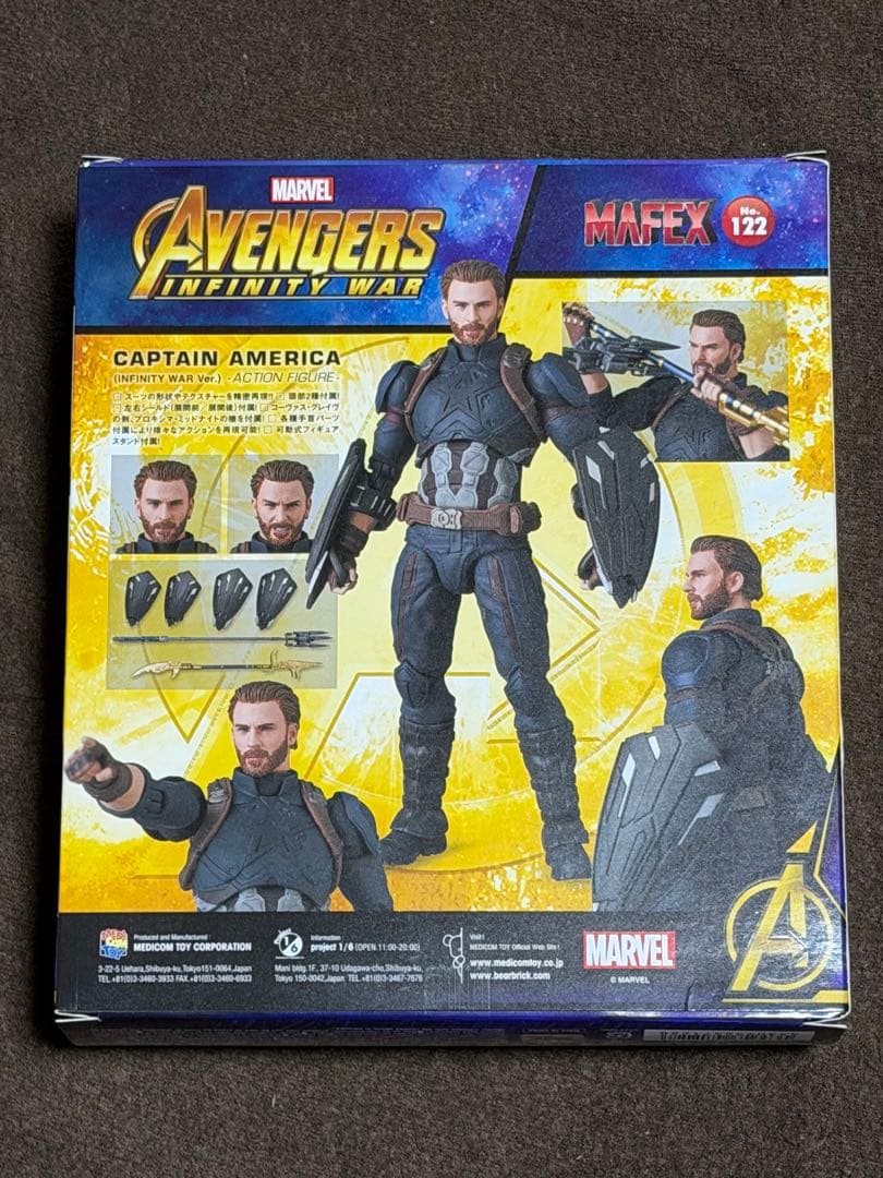 MAFEX キャプテン・アメリカ インフィニティ・ウォー