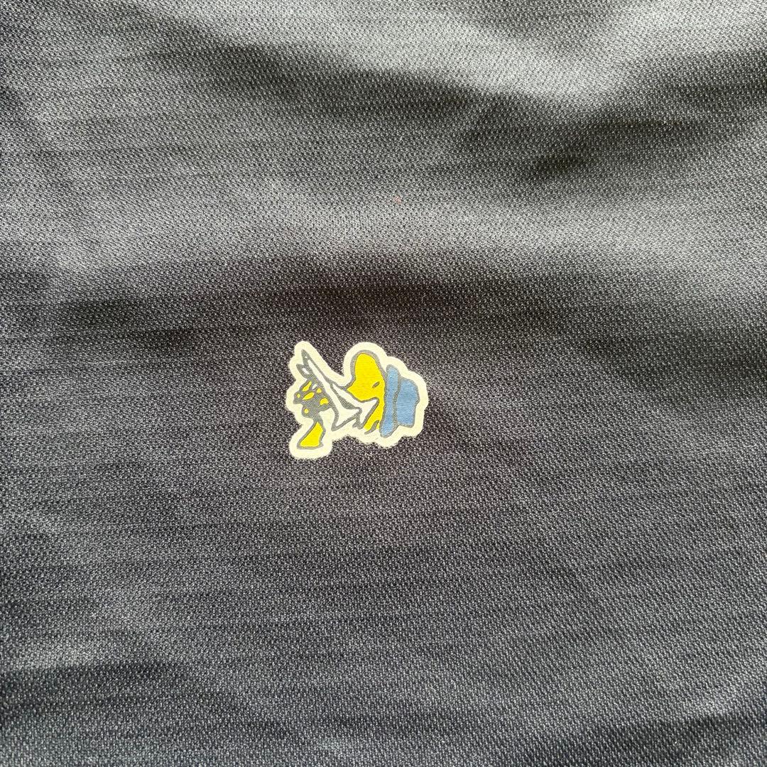 パーリーゲイツ×ピーナッツ 半袖モックネック GOOUT スヌーピーコレクション