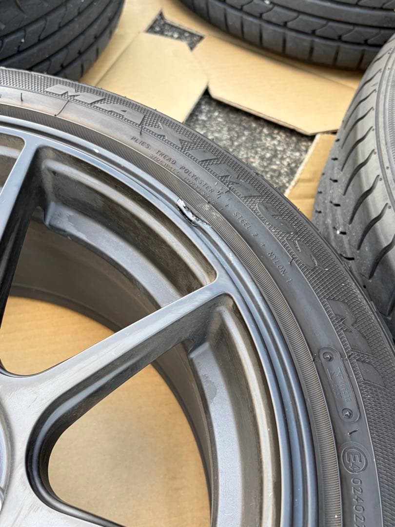 ステルスレーシングSPEC-01 タイヤホイール付　15インチ4穴PCD100