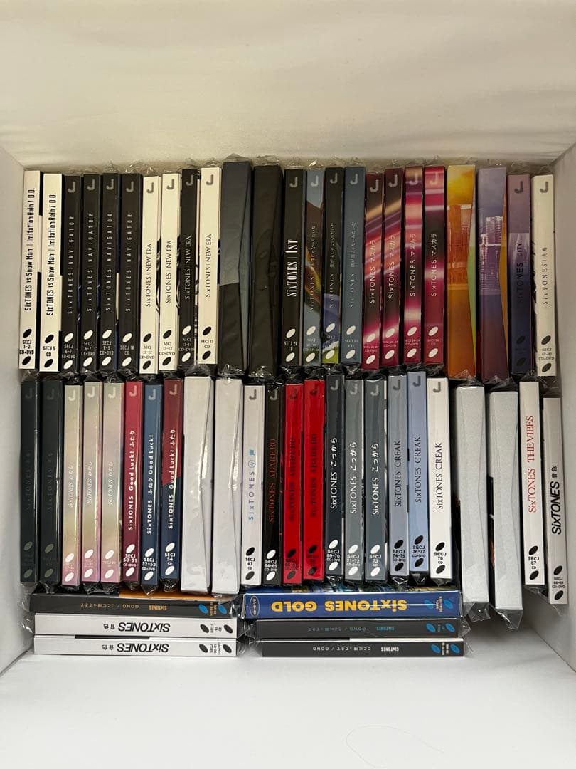 SixTONES CDセット(Imitation Rain 〜GOLD)