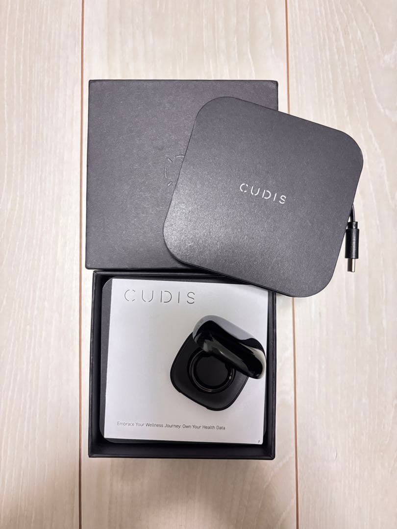 時間限定　CUDIS 002 ブラックリング Size10