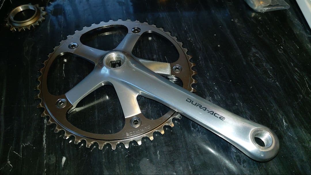 シマノDURA-ACE njs FC-7600 170mm 46tクランクセット