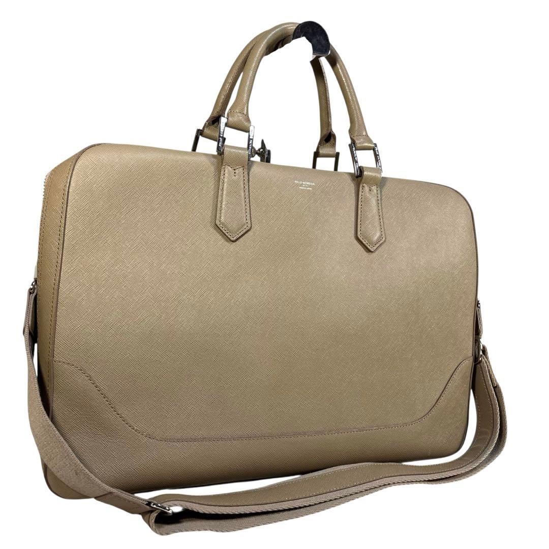 【美品】ペッレモルビダ　キャピターノ 2室タイプ 2way ブリーフケース