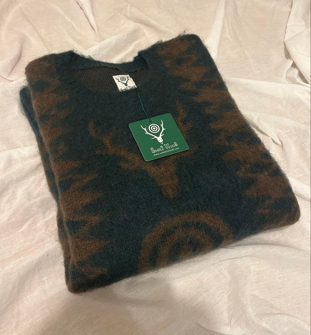 【新品】South2 West8 モヘアニット ルーズフィット XL