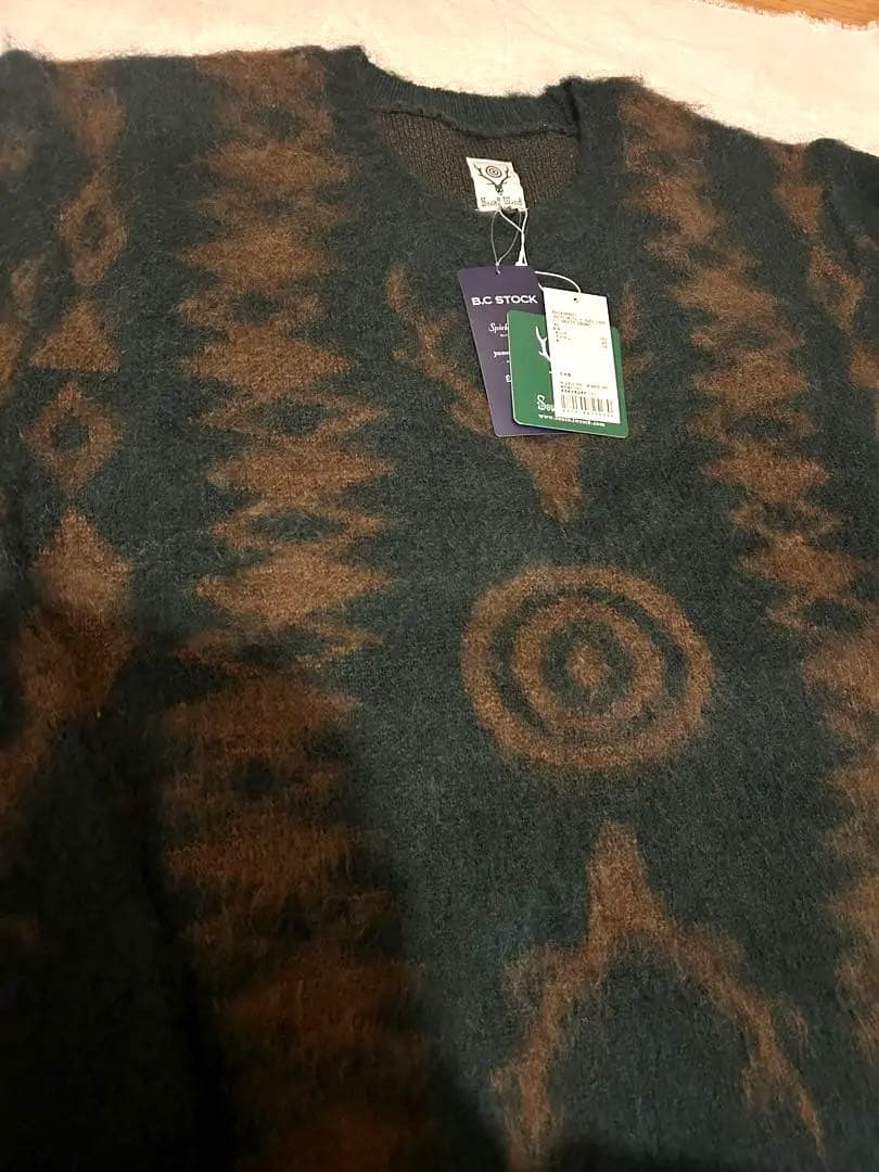 【新品】South2 West8 モヘアニット ルーズフィット XL