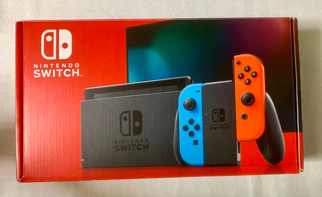 Nintendo Switch 本体 （バッテリー強化版）青赤 Joy-Con