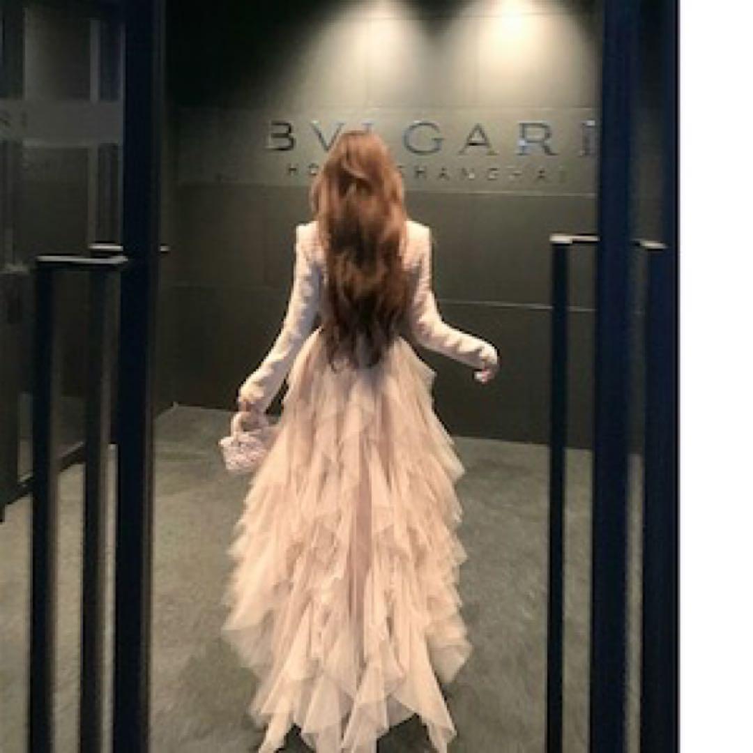 ピンク チュールワンピース×ジャケット M ｜オケージョン・パーティー