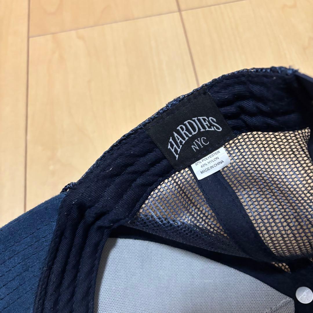 HARDIES NYC メッシュキャップ ネイビー