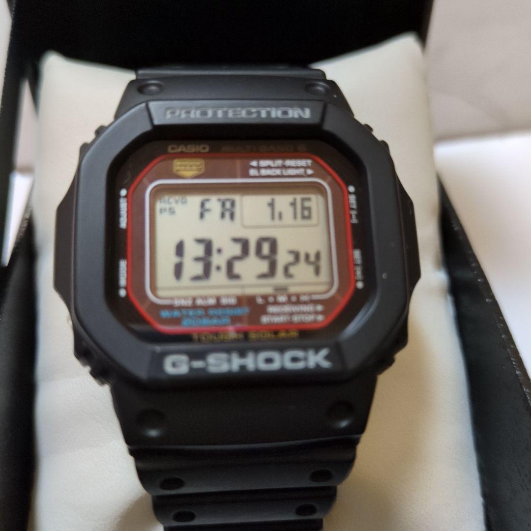 美品 CASIO G-SHOCK GW-M5610 電波ソーラー マルチバンド6