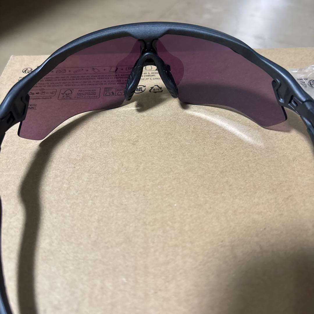 Oakley スポーツサングラス グリーン/パープル