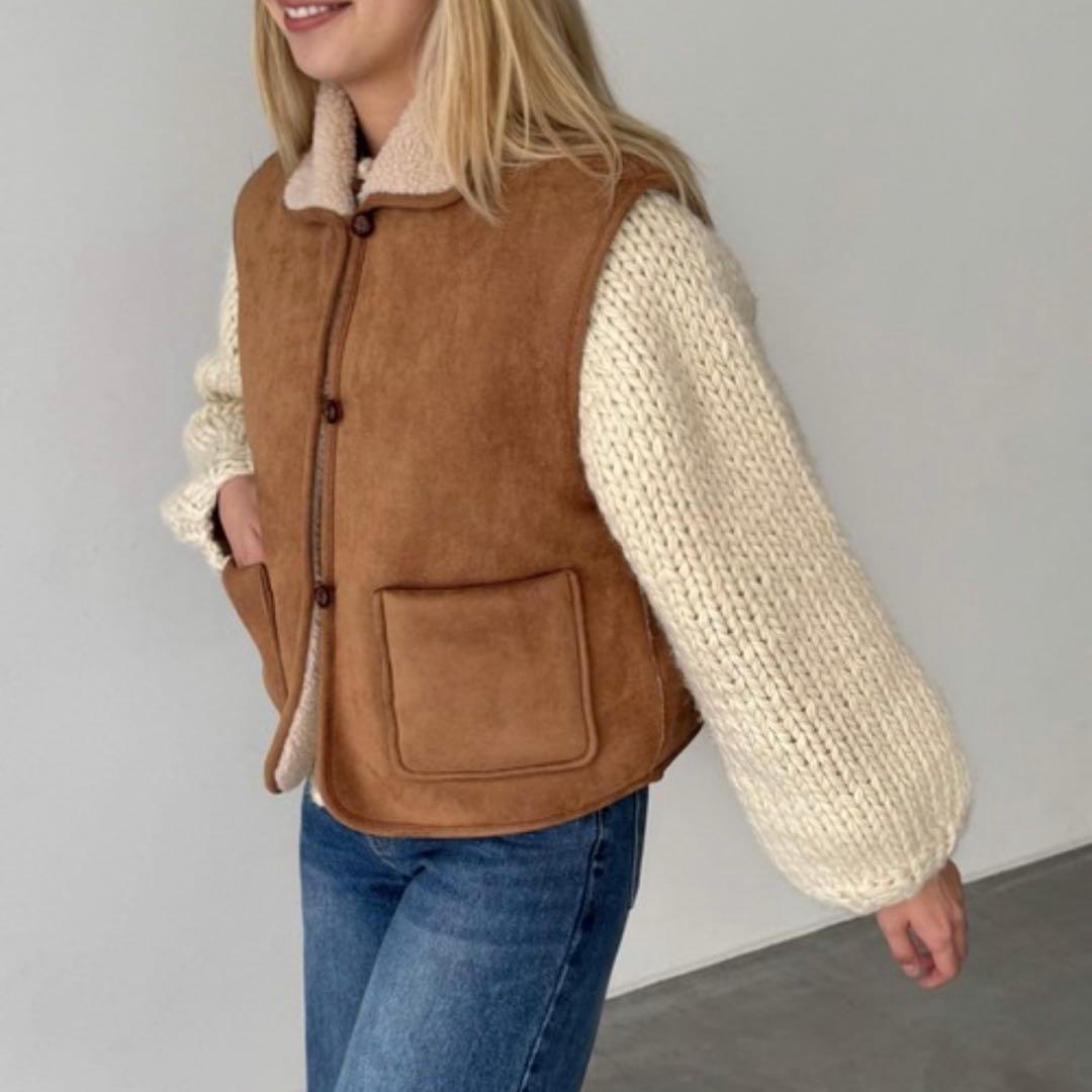 フェイクムートンベスト