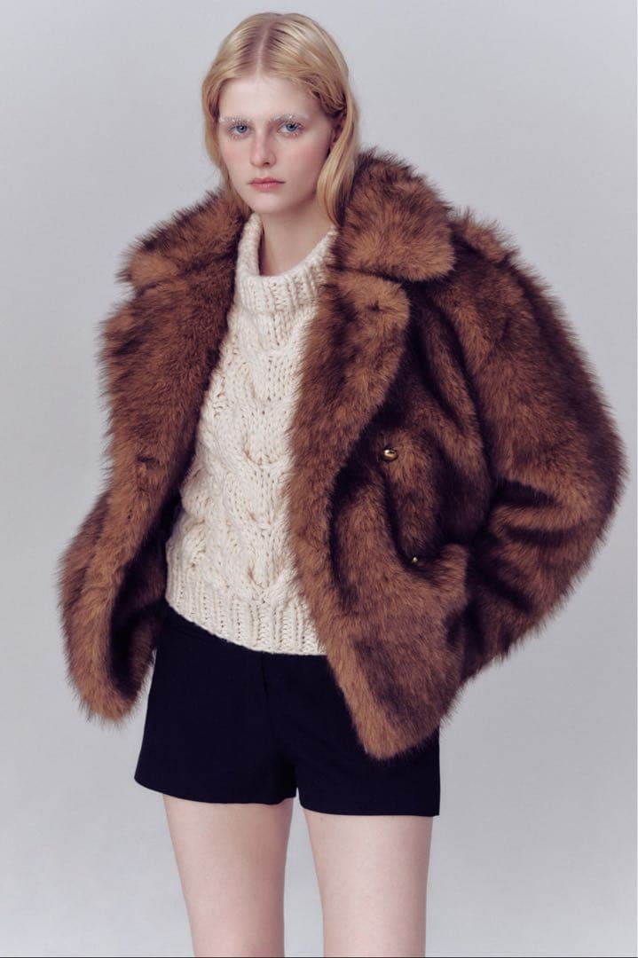 thetoe Zeil Fur Coat Mサイズ最安値