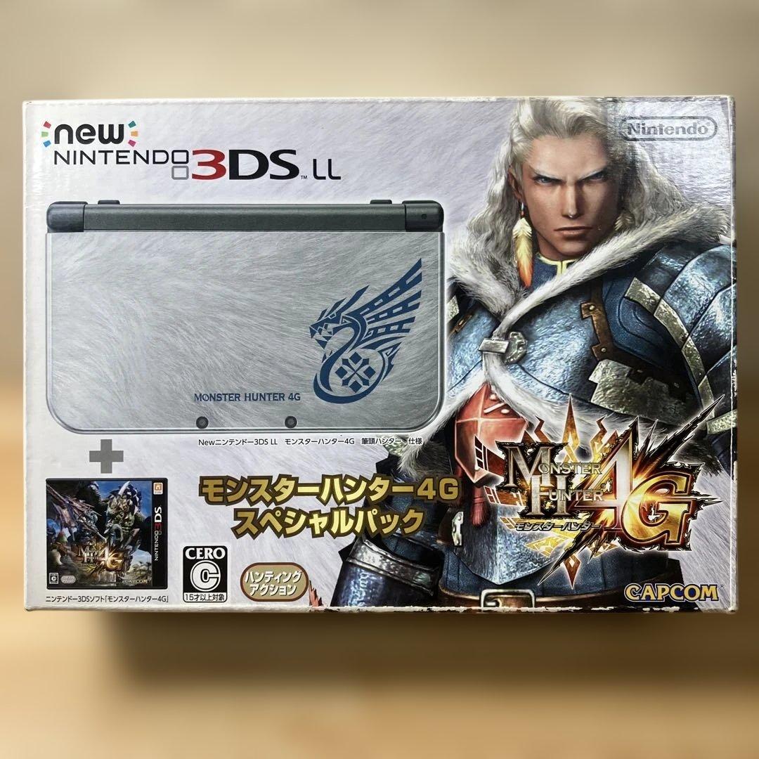 CAPCOMモンスターハンター4G スペシャルパック3DSLL 上画面IPS液晶