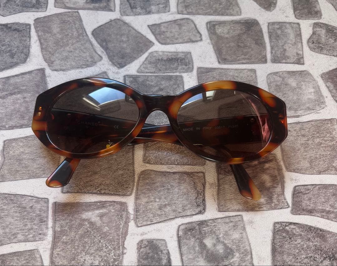 【シャネル】CHANEL サングラス べっ甲柄