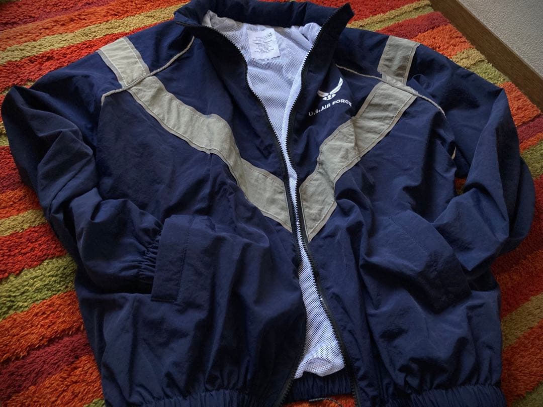 未使用 レプリカ セットアップ USAF パイロットトレーニング 濃紺 サイズL