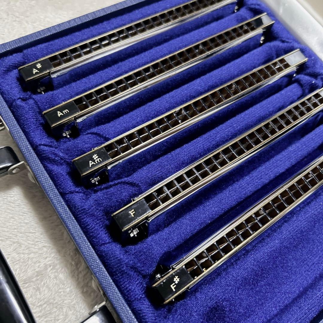 TOMBO ハーモニカ ５本セット バンド デラックス 21 tones